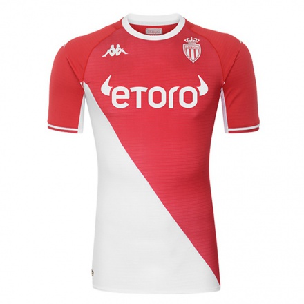 Hombre Fútbol Camiseta Myron Boadu #9 Rojo Blanco 1ª Equipación 2021/22 La Camisa Chile