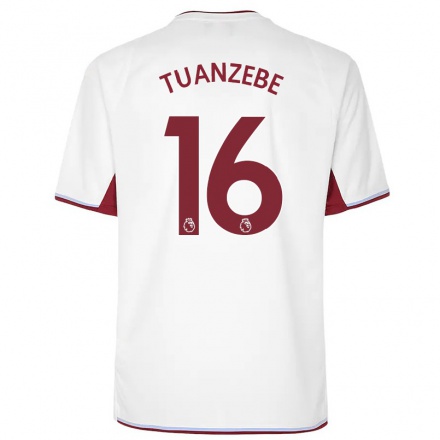 Hombre Fútbol Camiseta Axel Tuanzebe #16 Crema 2ª Equipación 2021/22 La Camisa Chile