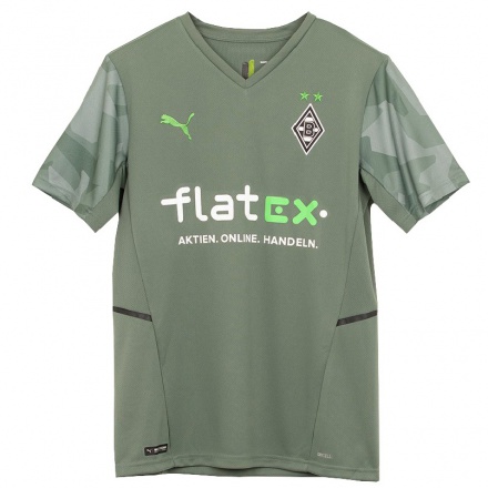 Hombre Fútbol Camiseta Luca Netz #20 Verde Oscuro 2ª Equipación 2021/22 La Camisa Chile