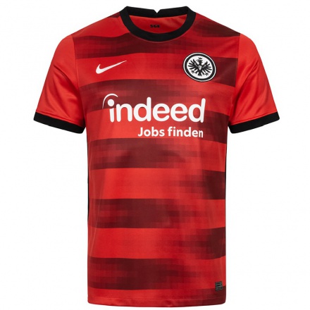 Hombre Fútbol Camiseta Kristijan Jakic #6 Negro Rojo 2ª Equipación 2021/22 La Camisa Chile