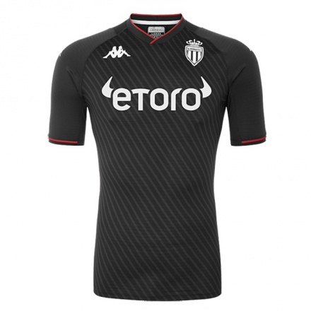 Hombre Fútbol Camiseta Myron Boadu #9 Negro 2ª Equipación 2021/22 La Camisa Chile