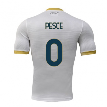Hombre Fútbol Camiseta Antonio Pesce #0 Gris 2ª Equipación 2021/22 La Camisa Chile