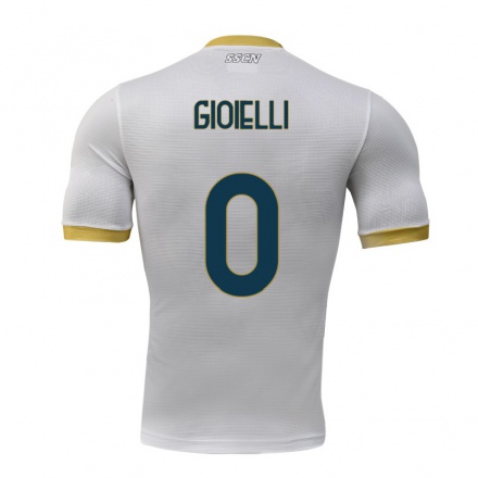 Hombre Fútbol Camiseta Francesco Gioielli #0 Gris 2ª Equipación 2021/22 La Camisa Chile