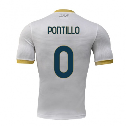 Hombre Fútbol Camiseta Pasquale Pontillo #0 Gris 2ª Equipación 2021/22 La Camisa Chile