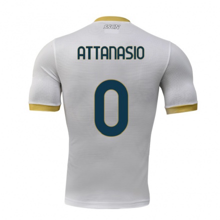 Hombre Fútbol Camiseta Francesco Attanasio #0 Gris 2ª Equipación 2021/22 La Camisa Chile