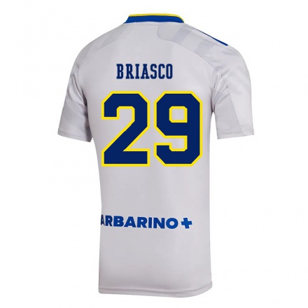 Hombre Fútbol Camiseta Norberto Briasco #29 Gris 2ª Equipación 2021/22 La Camisa Chile