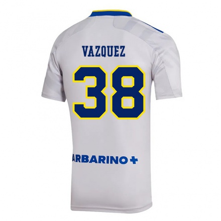 Hombre Fútbol Camiseta Luis Vazquez #38 Gris 2ª Equipación 2021/22 La Camisa Chile