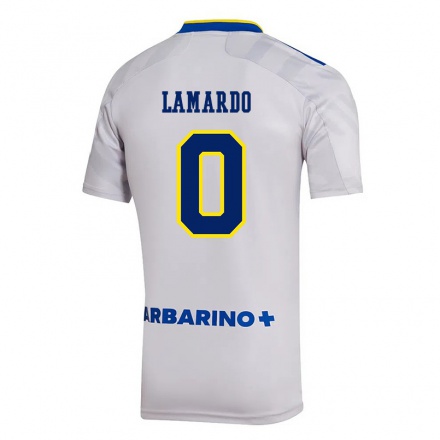 Hombre Fútbol Camiseta Gonzalo Lamardo #0 Gris 2ª Equipación 2021/22 La Camisa Chile