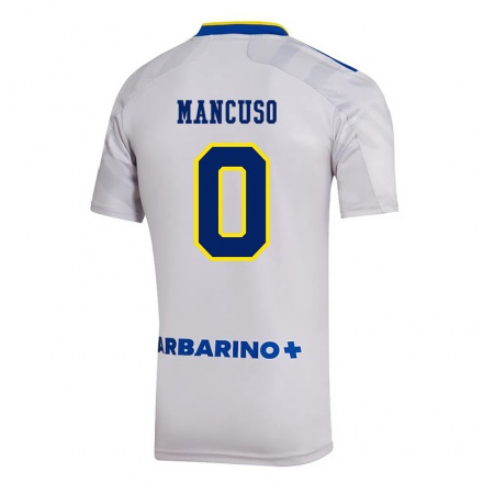 Hombre Fútbol Camiseta Eros Mancuso #0 Gris 2ª Equipación 2021/22 La Camisa Chile