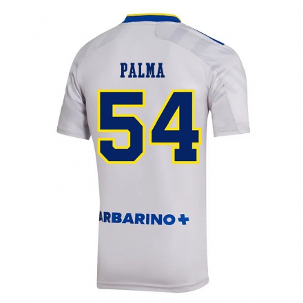 Hombre Fútbol Camiseta Lucas Palma #54 Gris 2ª Equipación 2021/22 La Camisa Chile