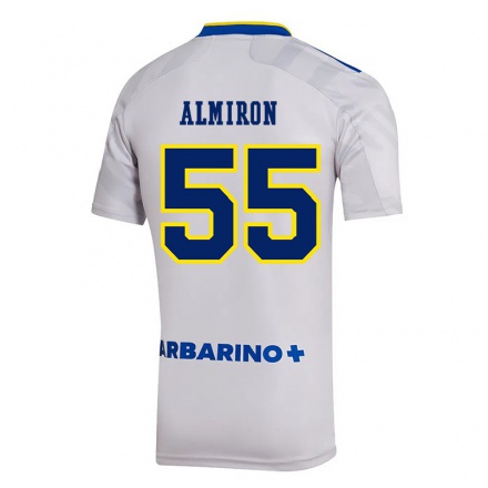 Hombre Fútbol Camiseta Ezequiel Almiron #55 Gris 2ª Equipación 2021/22 La Camisa Chile