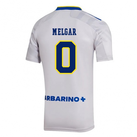 Hombre Fútbol Camiseta Sebastian Melgar #0 Gris 2ª Equipación 2021/22 La Camisa Chile