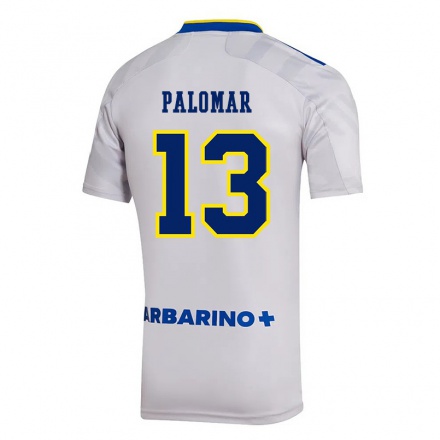 Hombre Fútbol Camiseta Estefania Palomar #13 Gris 2ª Equipación 2021/22 La Camisa Chile