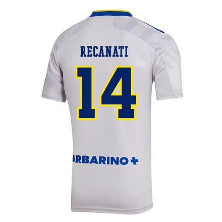 Hombre Fútbol Camiseta Bianca Recanati #14 Gris 2ª Equipación 2021/22 La Camisa Chile