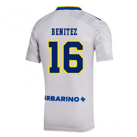 Hombre Fútbol Camiseta Lorena Benitez #16 Gris 2ª Equipación 2021/22 La Camisa Chile