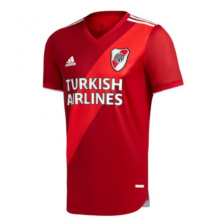 Hombre Fútbol Camiseta Bruno Zuculini #5 Rojo 2ª Equipación 2021/22 La Camisa Chile