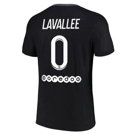 Hombre Fútbol Camiseta Lucas Lavallee #0 Negro 3ª Equipación 2021/22 La Camisa Chile