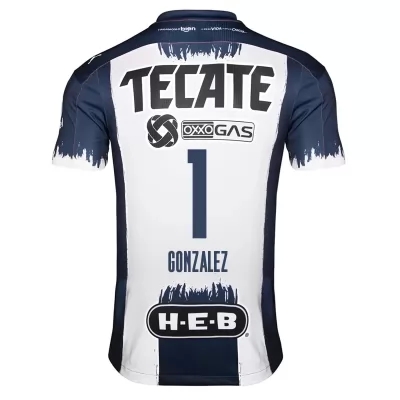 Hombre Fútbol Camiseta Hugo Gonzalez #1 1ª Equipación Azul Real 2020/21 La Camisa Chile