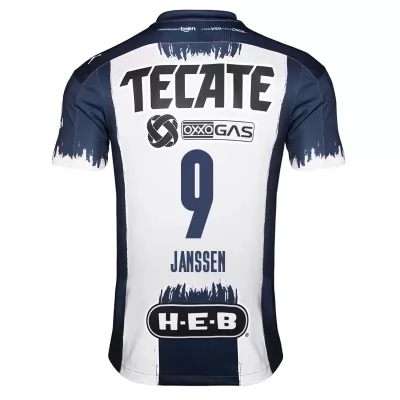 Hombre Fútbol Camiseta Vincent Janssen #9 1ª Equipación Azul Real 2020/21 La Camisa Chile