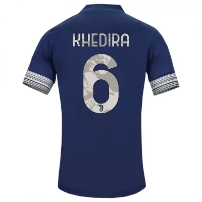 Hombre Fútbol Camiseta Sami Khedira #6 2ª Equipación Oscuridad 2020/21 La Camisa Chile