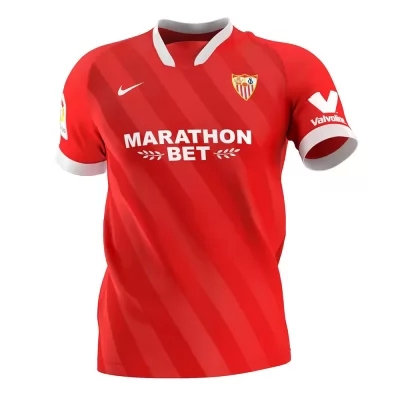 Hombre Fútbol Camiseta Munir El Haddadi #11 2ª Equipación Roja 2020/21 La Camisa Chile