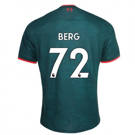 Kandiny Hombre Camiseta Sepp Van Den Berg #72 Verde Oscuro Equipación Tercera 2022/23 La Camisa Chile
