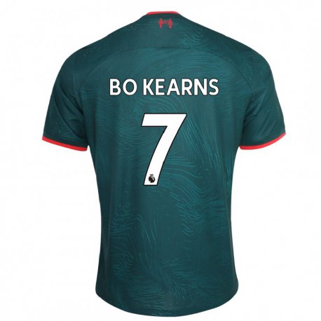 Kandiny Hombre Camiseta Missy Bo Kearns #7 Verde Oscuro Equipación Tercera 2022/23 La Camisa Chile