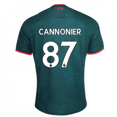 Kandiny Hombre Camiseta Oakley Cannonier #87 Verde Oscuro Equipación Tercera 2022/23 La Camisa Chile