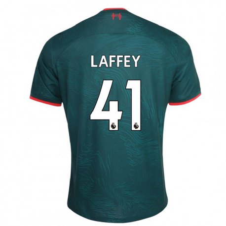 Kandiny Hombre Camiseta Michael Laffey #41 Verde Oscuro Equipación Tercera 2022/23 La Camisa Chile