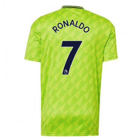Kandiny Hombre Camiseta Cristiano Ronaldo #7 Verde Claro Equipación Tercera 2022/23 La Camisa Chile
