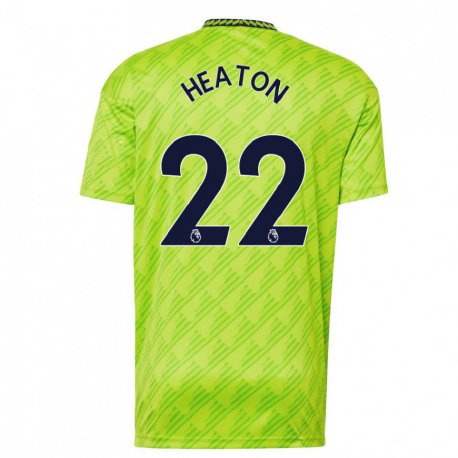 Kandiny Hombre Camiseta Tom Heaton #22 Verde Claro Equipación Tercera 2022/23 La Camisa Chile