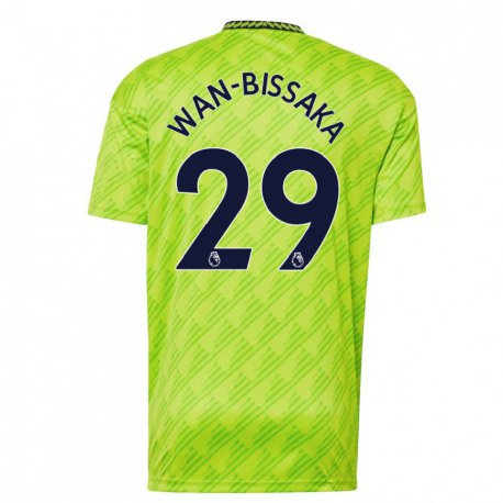 Kandiny Hombre Camiseta Aaron Wan-bissaka #29 Verde Claro Equipación Tercera 2022/23 La Camisa Chile