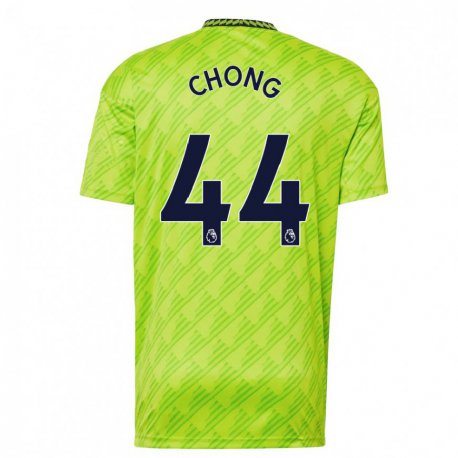 Kandiny Hombre Camiseta Tahith Chong #44 Verde Claro Equipación Tercera 2022/23 La Camisa Chile