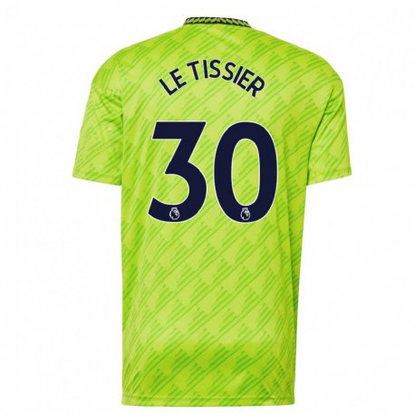 Kandiny Hombre Camiseta Maya Le Tissier #30 Verde Claro Equipación Tercera 2022/23 La Camisa Chile