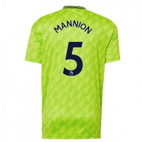 Kandiny Hombre Camiseta Aoife Mannion #5 Verde Claro Equipación Tercera 2022/23 La Camisa Chile