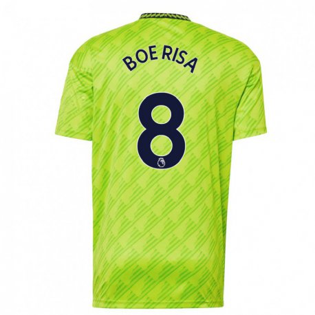 Kandiny Hombre Camiseta Vilde Boe Risa #8 Verde Claro Equipación Tercera 2022/23 La Camisa Chile