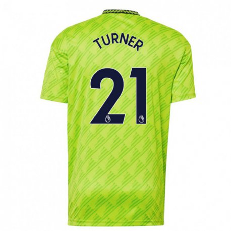 Kandiny Hombre Camiseta Millie Turner #21 Verde Claro Equipación Tercera 2022/23 La Camisa Chile