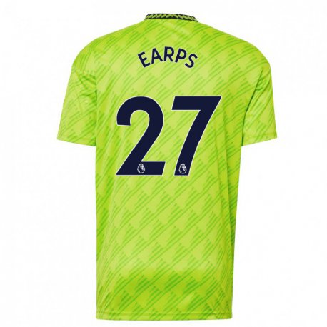 Kandiny Hombre Camiseta Mary Earps #27 Verde Claro Equipación Tercera 2022/23 La Camisa Chile