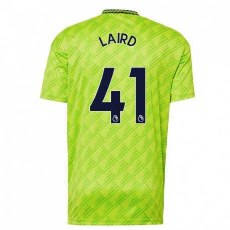 Kandiny Hombre Camiseta Ethan Laird #41 Verde Claro Equipación Tercera 2022/23 La Camisa Chile