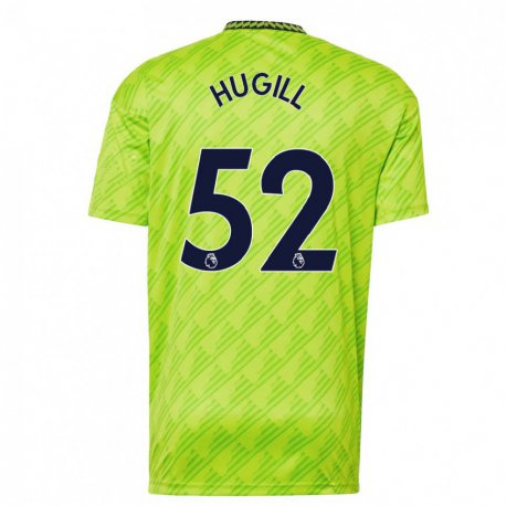 Kandiny Hombre Camiseta Joe Hugill #52 Verde Claro Equipación Tercera 2022/23 La Camisa Chile