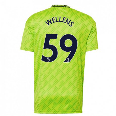 Kandiny Hombre Camiseta Charlie Wellens #59 Verde Claro Equipación Tercera 2022/23 La Camisa Chile