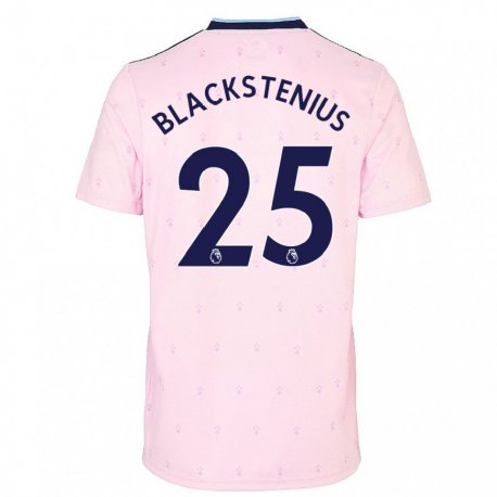 Kandiny Hombre Camiseta Stina Blackstenius #25 Rosa Azul Marino Equipación Tercera 2022/23 La Camisa Chile