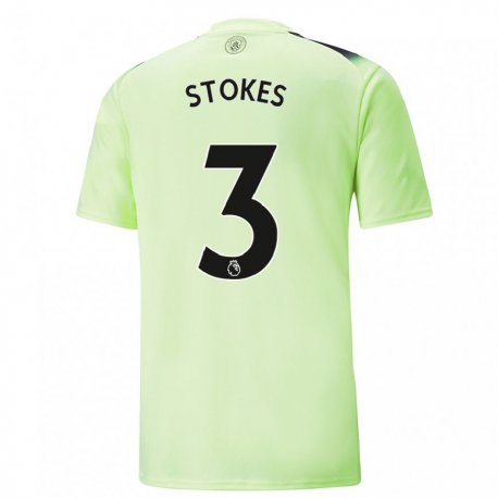 Kandiny Hombre Camiseta Demi Stokes #3 Verde Gris Oscuro Equipación Tercera 2022/23 La Camisa Chile