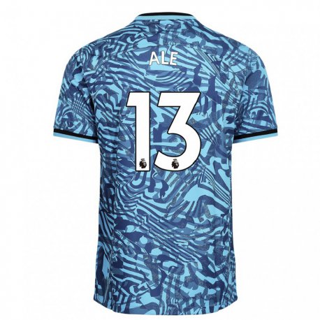 Kandiny Hombre Camiseta Asmita Ale #13 Azul Azul Marino Equipación Tercera 2022/23 La Camisa Chile