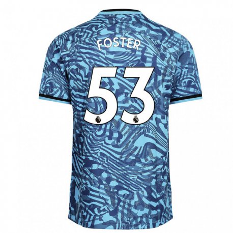 Kandiny Hombre Camiseta Brooklyn Lyons Foster #53 Azul Azul Marino Equipación Tercera 2022/23 La Camisa Chile