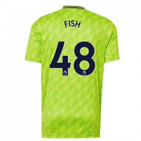 Kandiny Mujer Camiseta Will Fish #48 Verde Claro Equipación Tercera 2022/23 La Camisa Chile