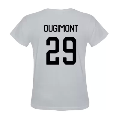 Hombre Remy Dugimont #29 Blanca Camiseta La Camisa Chile