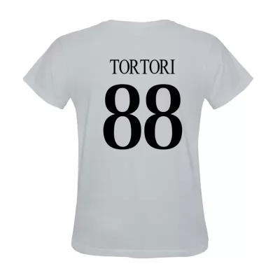 Hombre Loris Tortori #88 Blanca Camiseta La Camisa Chile
