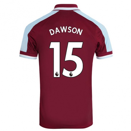 Mujer Fútbol Camiseta Craig Dawson #15 Granate 1ª Equipación 2021/22 La Camisa Chile