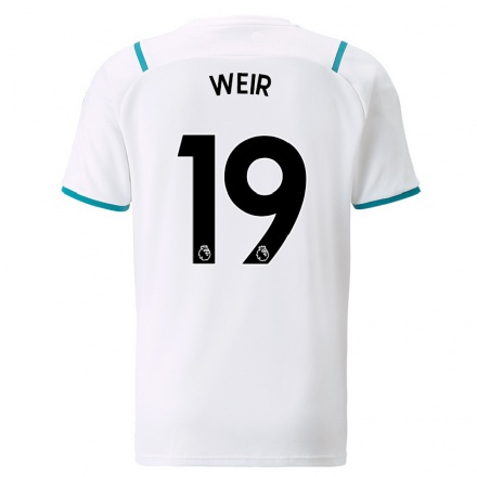 Mujer Fútbol Camiseta Caroline Weir #19 Blanco 2ª Equipación 2021/22 La Camisa Chile